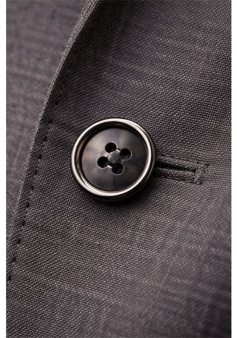 Abito sartoriale grigio/nero Tagliatore in lana vergine Super 110s  Made in Italy TAGLIATORE | Abiti | 2SMC22B01 070001S5716